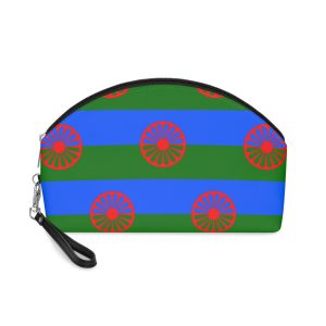Romani Flag Makeup Bag