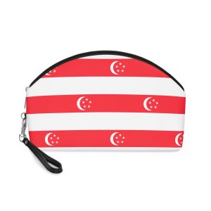Singapore Flag Makeup Bag