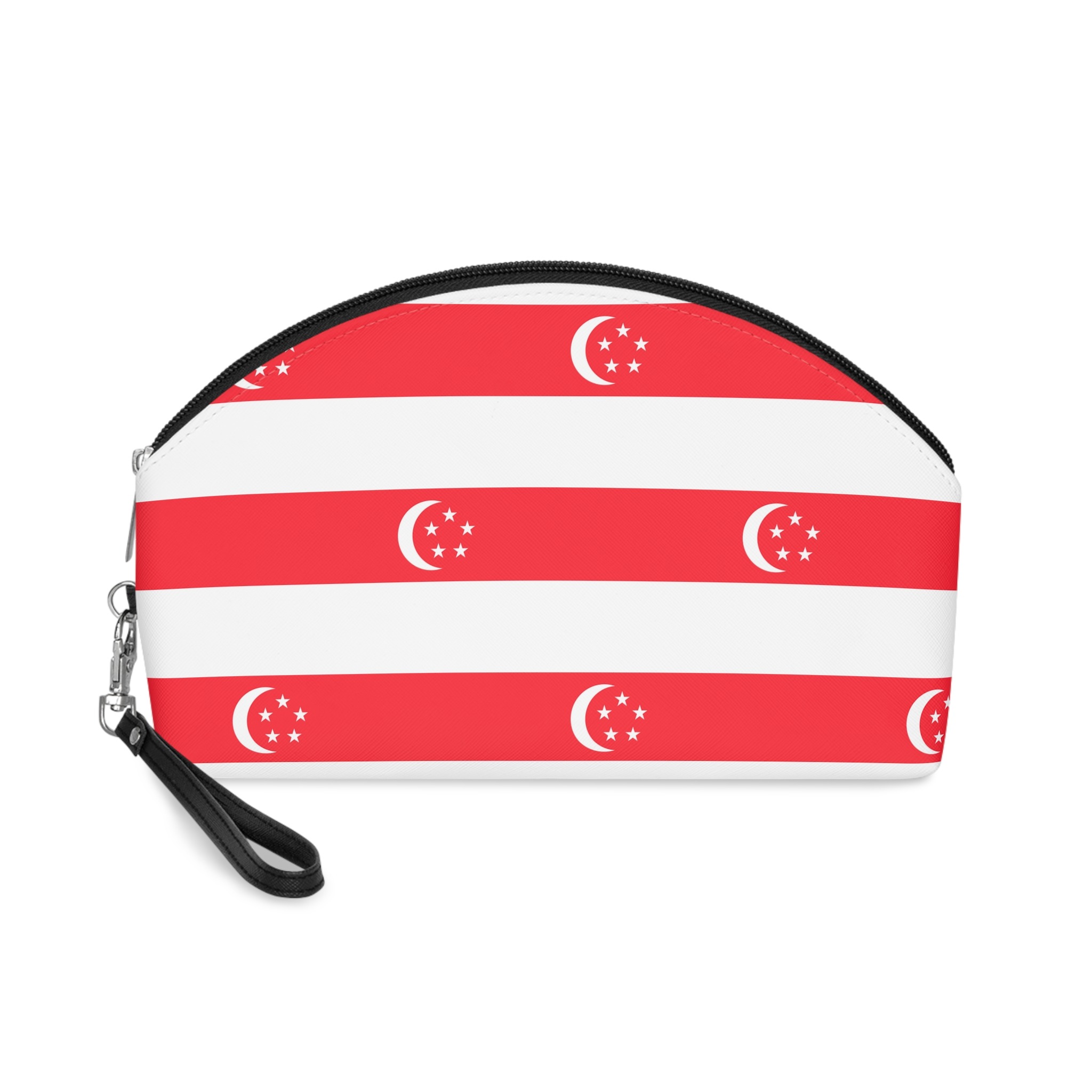 Singapore Flag Makeup Bag