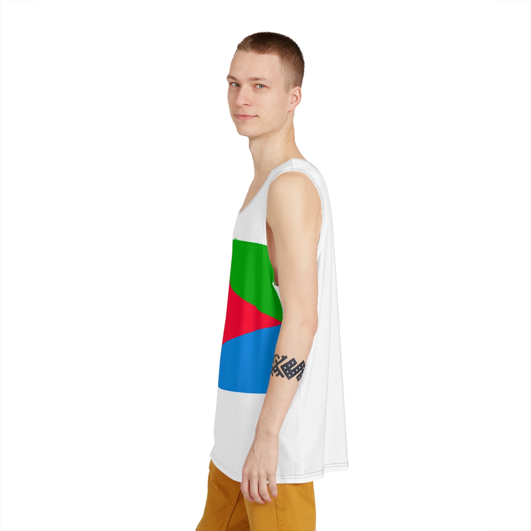 Flag of Eritrea 1993 1995 Mens Tank Aop