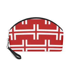 Voarstel Flagge Neadersassisk Frisian Flag North Frisian Region Germany Traditional Makeup Bag