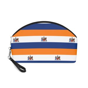 Flag of Albany, New York Makeup Bag