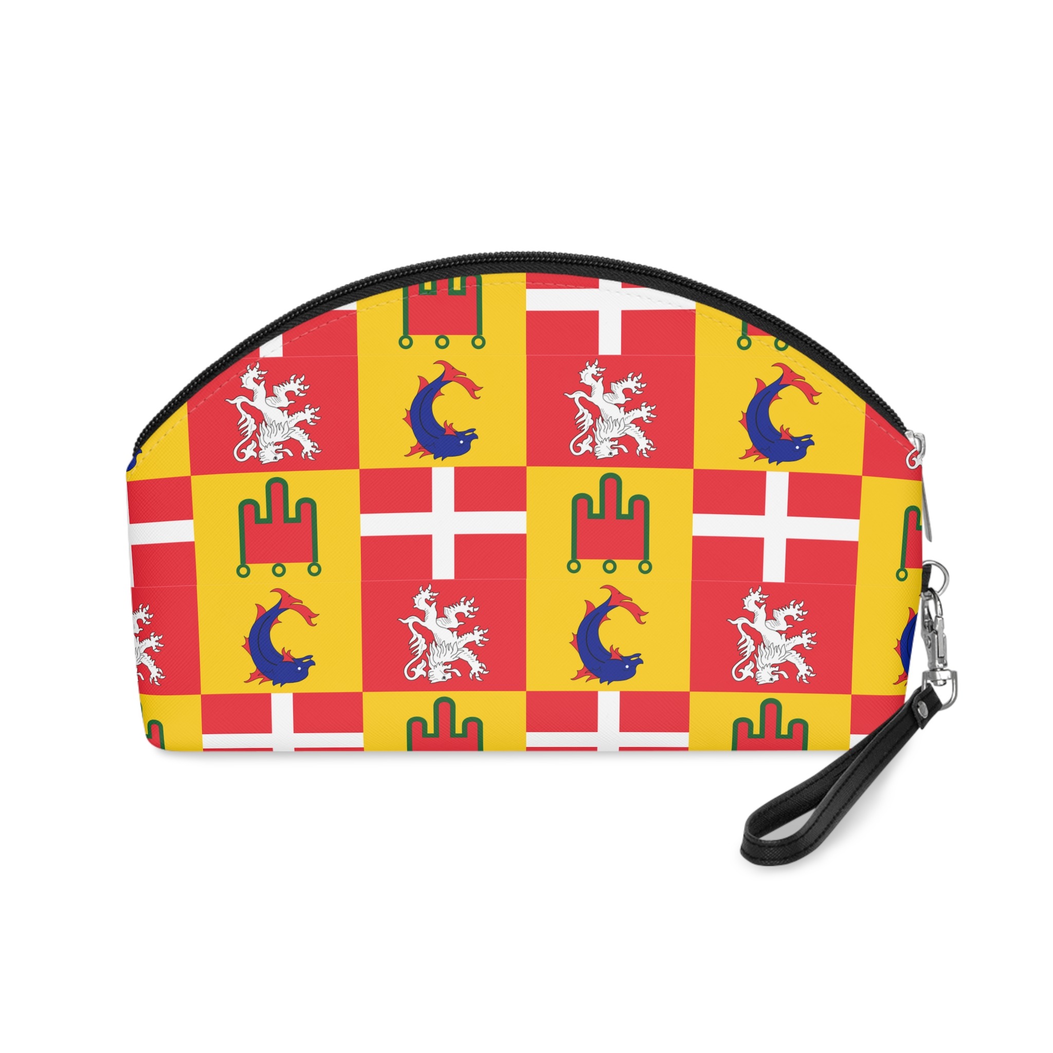 Flag of the Region Auvergne Rhône Alpes Makeup Bag - Image 2