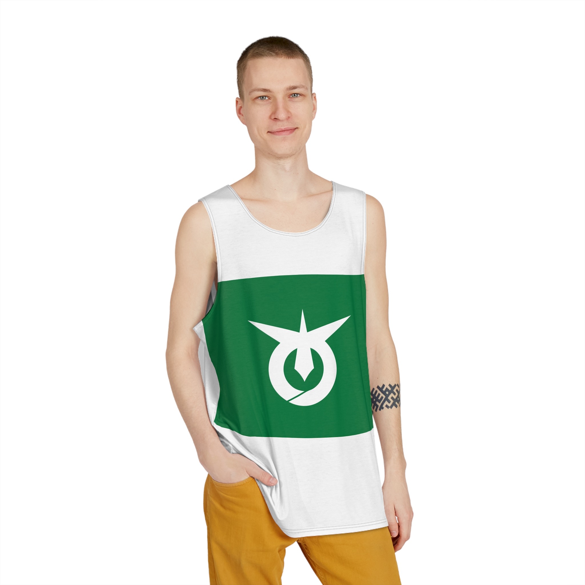 Flag of Aki Kochi Mens Tank Aop - Image 3