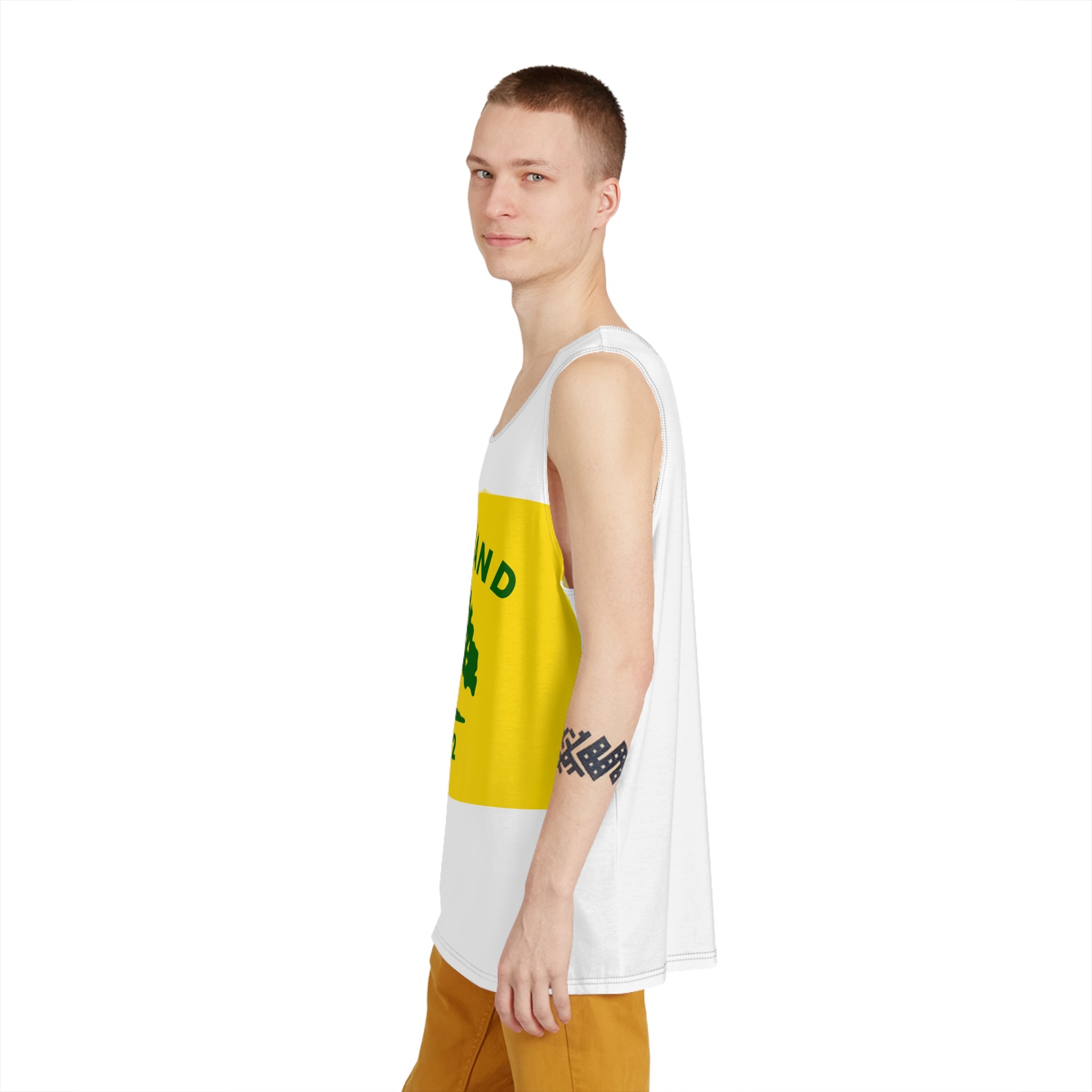 Flag of Oakland California Mens Tank Aop