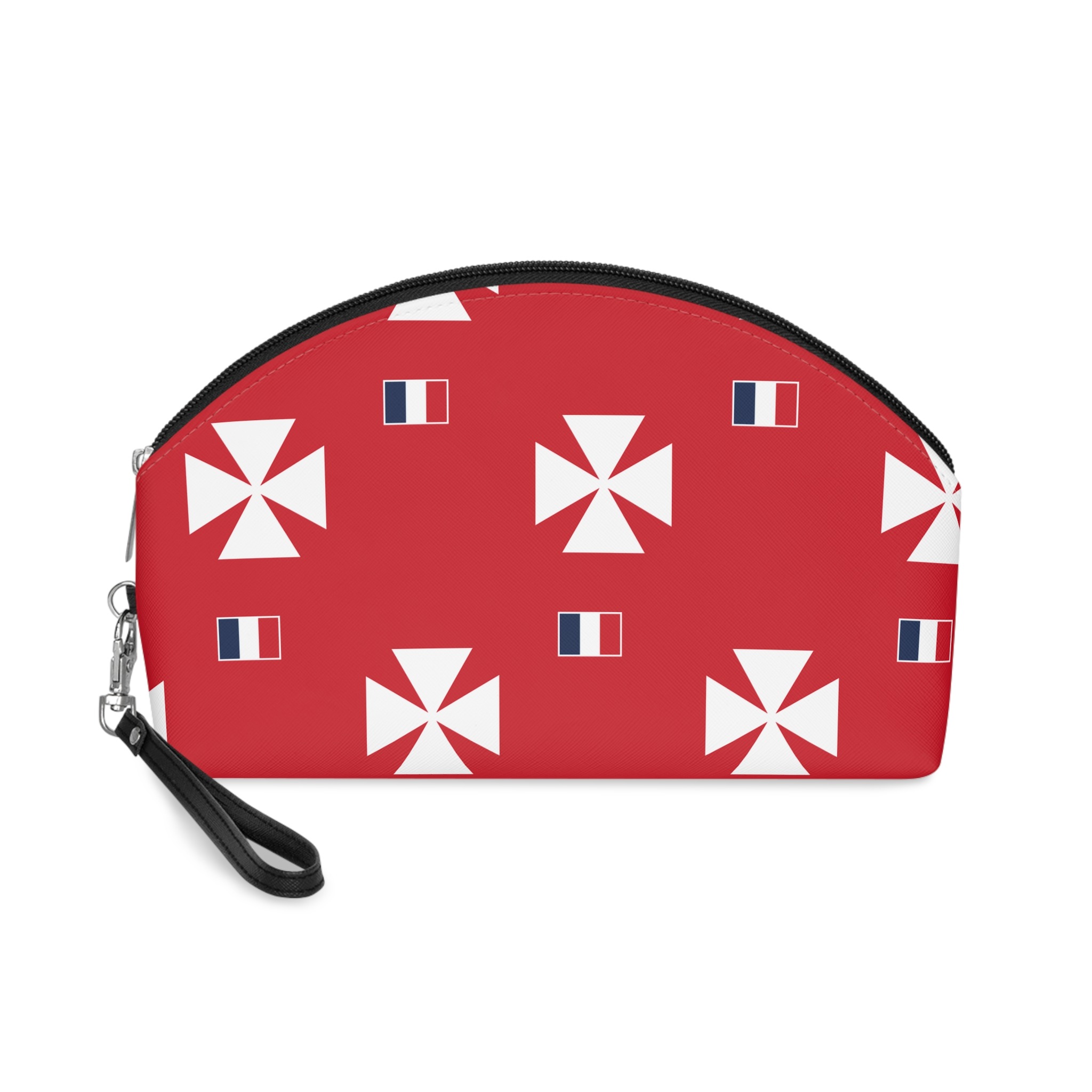 Flag of Uvea Makeup Bag