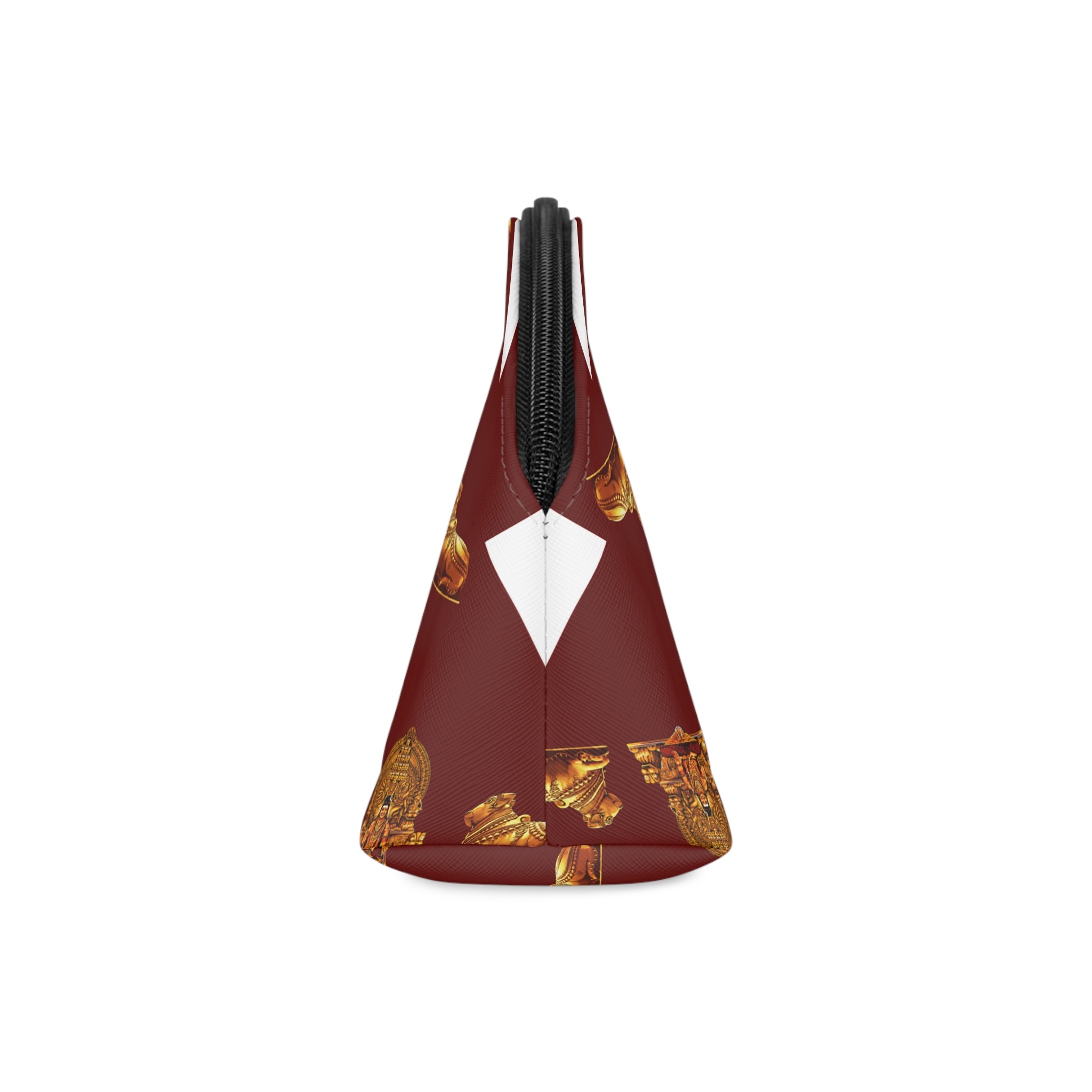The National Flag of the Shrikailasa Hindu Nation Makeup Bag - Image 4