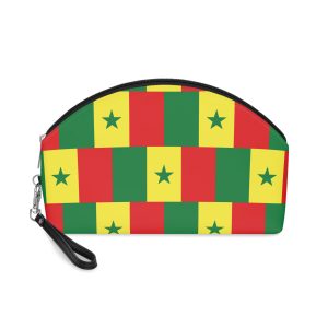 Senegal Flag Makeup Bag