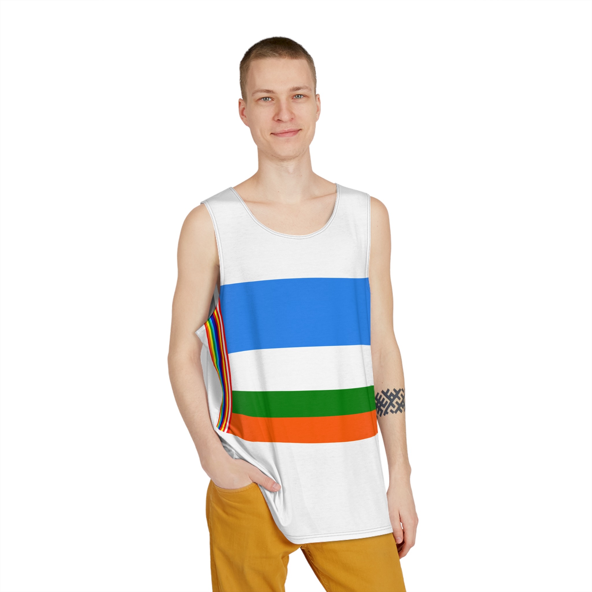 Bandera de Celendín Mens Tank Aop - Image 3