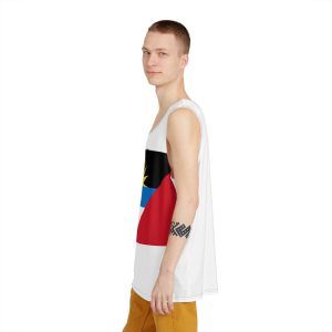 Flag of Antigua and Barbuda Mens Tank Aop