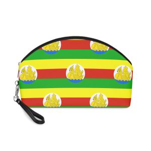 Flag Intha People Myanmar Ethnic Banner Symbol Cultural Heritage Identity Makeup Bag