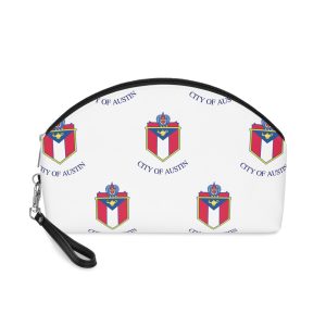 Flag of Austin, Texas Makeup Bag