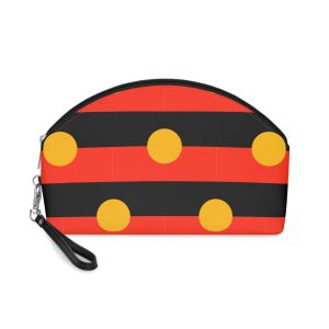 Australian Aboriginal Flag Makeup Bag