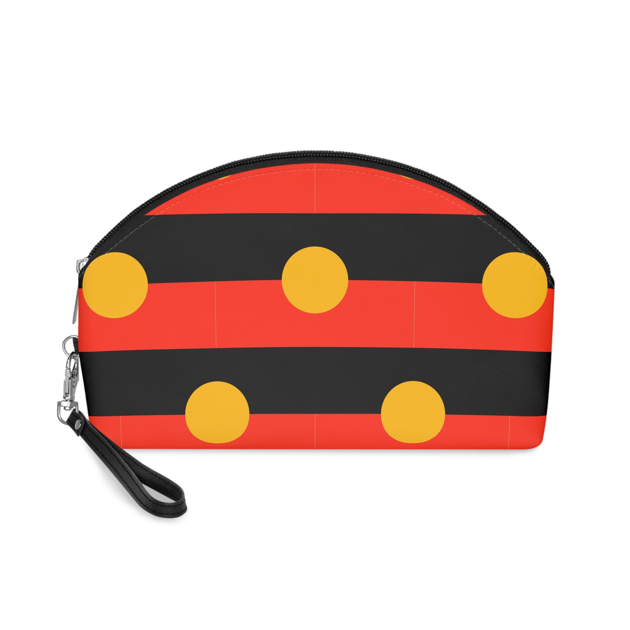 Australian Aboriginal Flag Makeup Bag