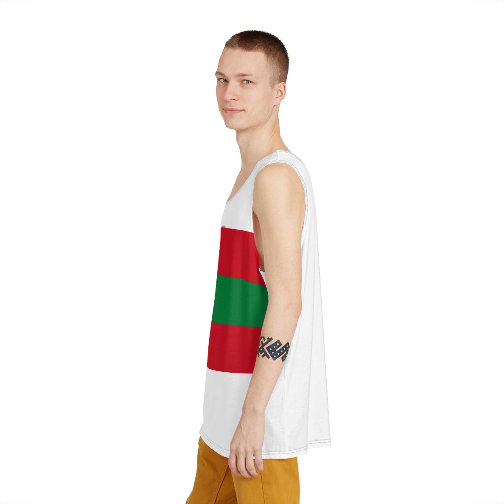 Bandera Provincia Tungurahua Mens Tank Aop