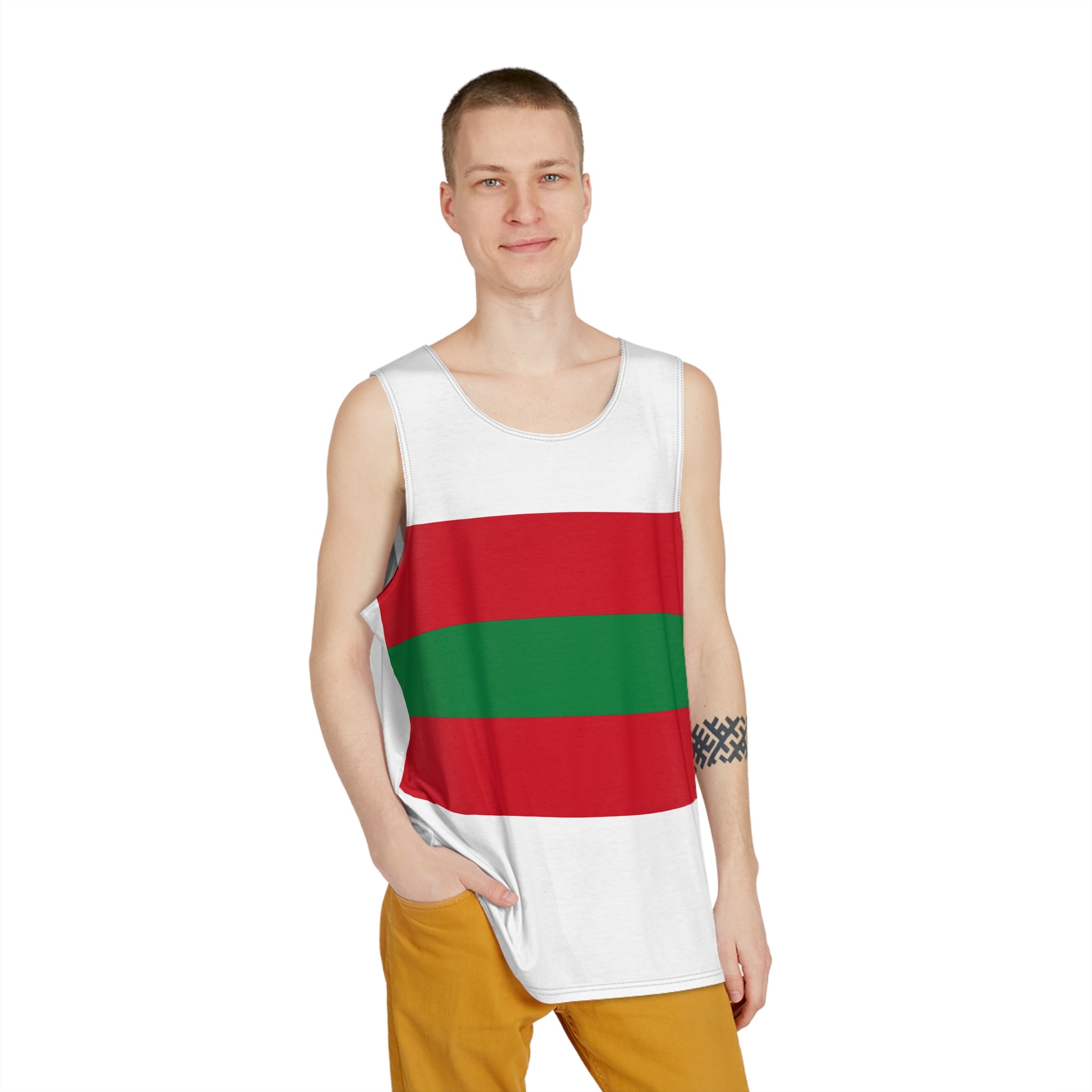 Bandera Provincia Tungurahua Mens Tank Aop - Image 3