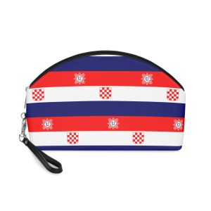 Flag of Croatia 1941 1945 Makeup Bag