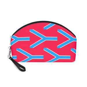 Flag of Druzhkivka Makeup Bag