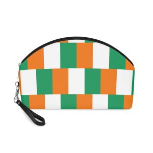 Ivory Coast Flag Makeup Bag