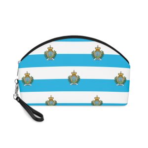 San Marino Flag Makeup Bag