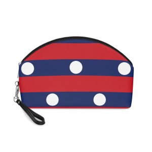 Laos Flag Makeup Bag