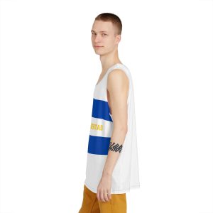 Civil Ensign of El Salvador Mens Tank Aop