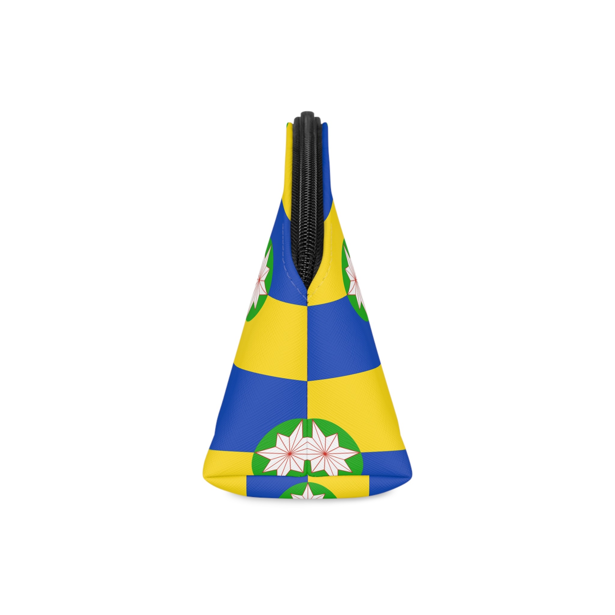 Flag Danu People Myanmar Ethnic Banner Symbol Cultural Heritage Community Identity Makeup Bag - Image 4