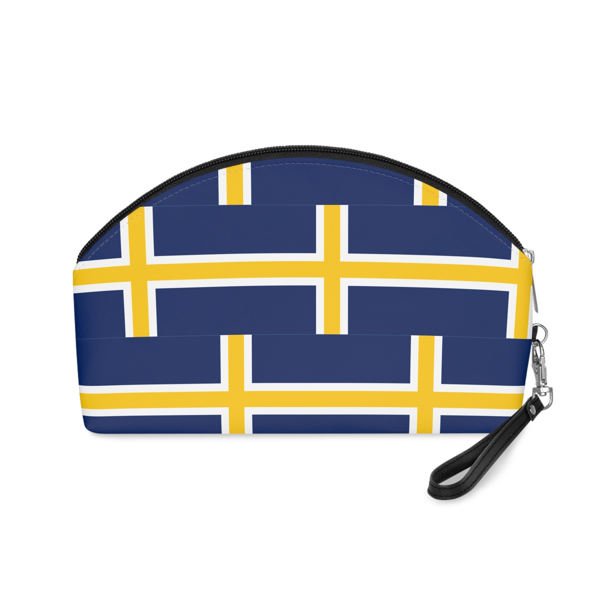 Regional Flag of Roslagen Makeup Bag - Image 2