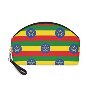 Ethopia Flag Makeup Bag