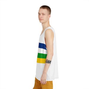 Central African Republic Flag Mens Tank Aop
