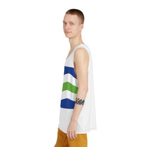 Flag of Burlington, Vermont Mens Tank Aop