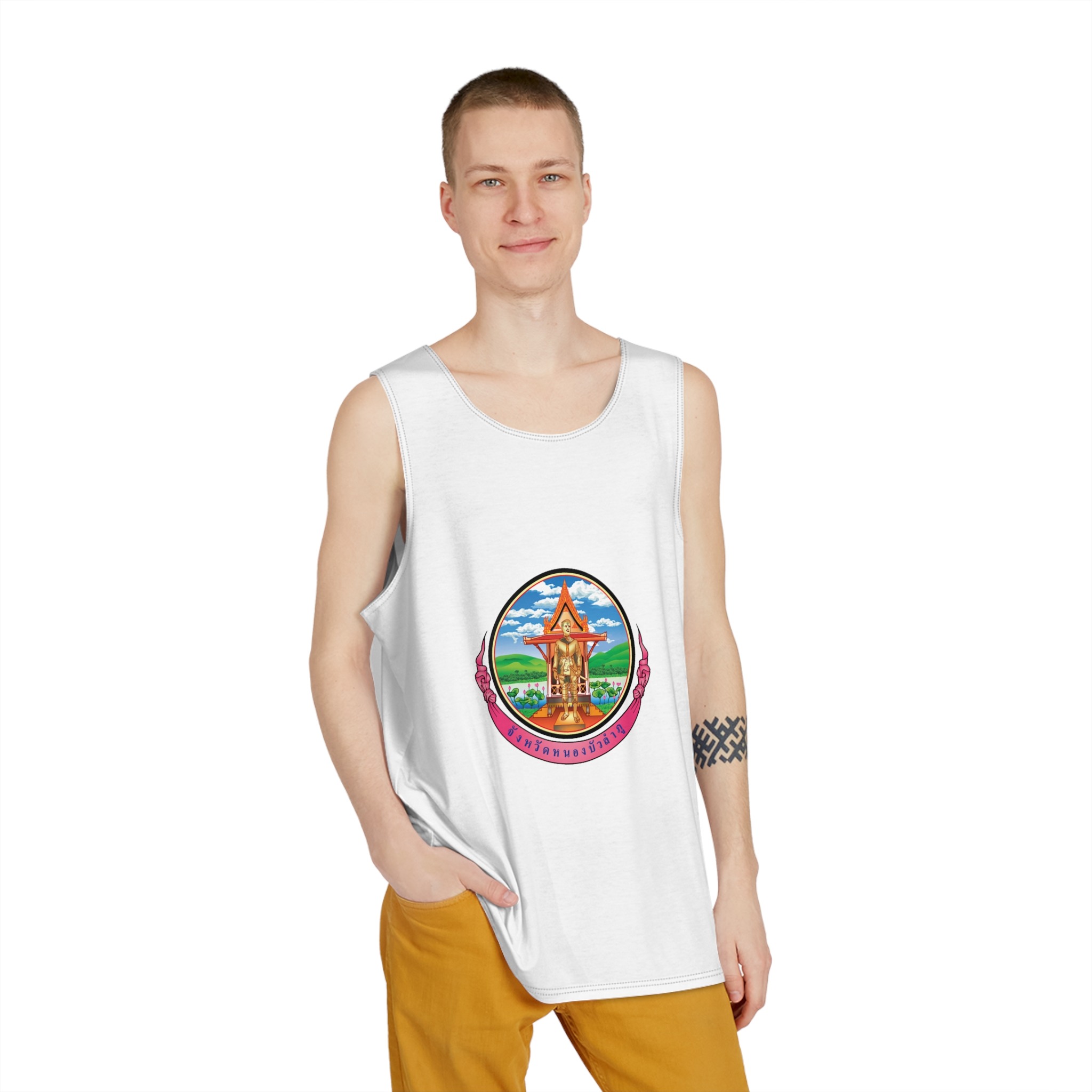 Px Flag Nongbualamphu Province Mens Tank Aop - Image 3