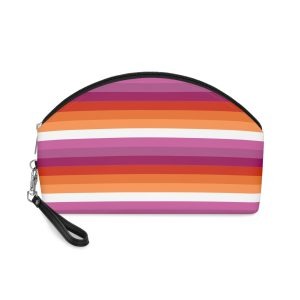 Lesbian Pride Flag 2018 Makeup Bag