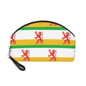 Imaginary Duchy Limburg Flag Red White Stripes Fantasy European Heraldic Banner Makeup Bag