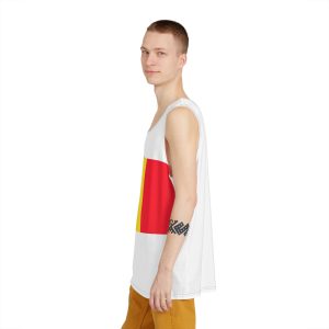 Belgium Flag Mens Tank Aop