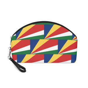 Seychelles Flag Makeup Bag