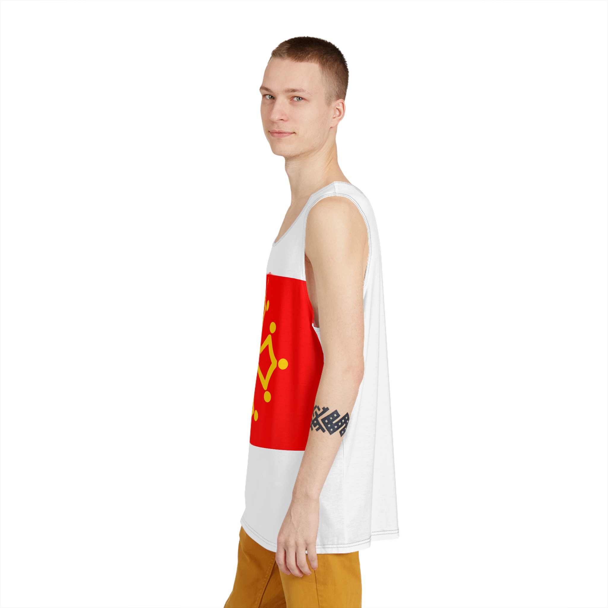 Flag of Midi Pyrenees Mens Tank Aop