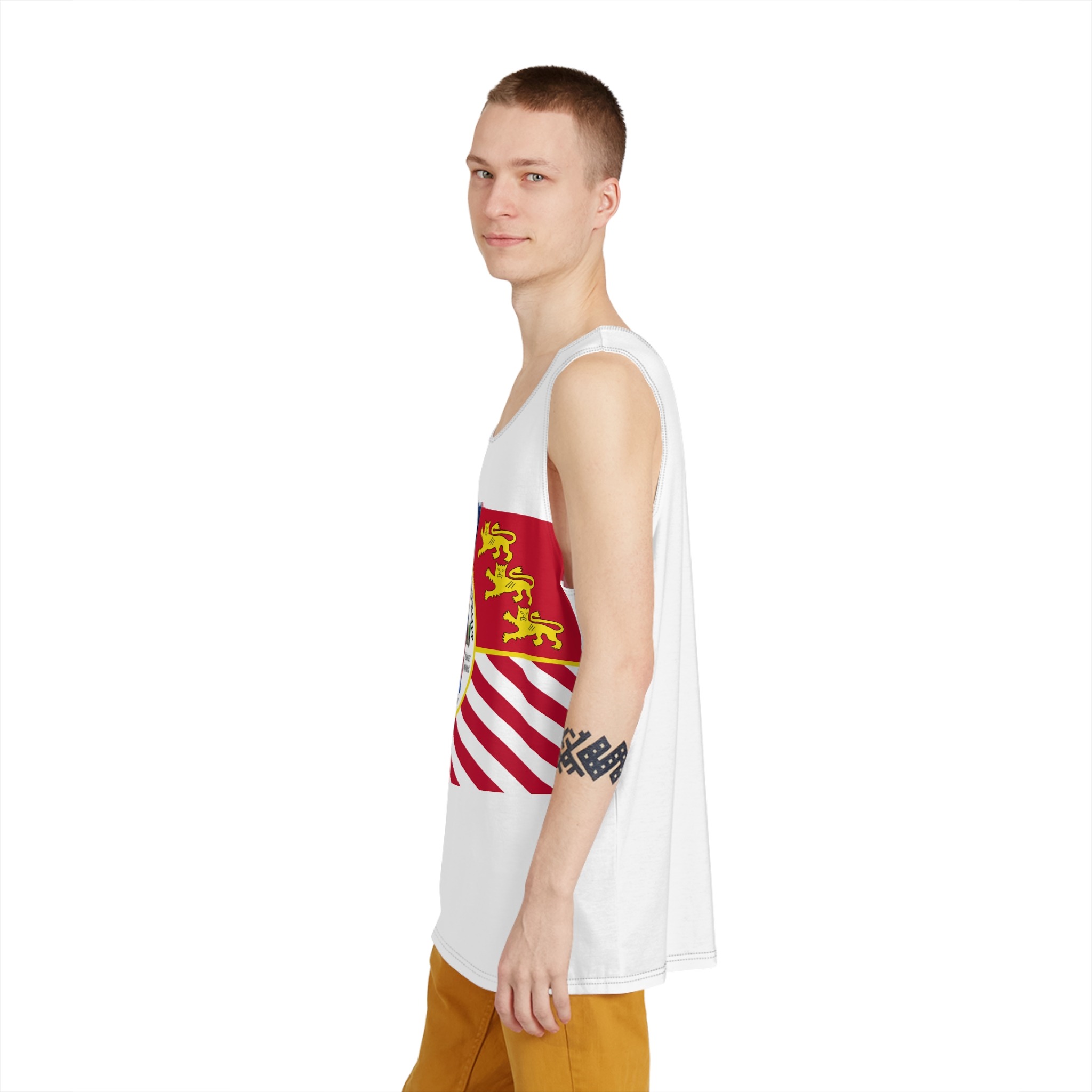 Flag of Detroit Mens Tank Aop
