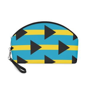 Bahamas Flag Makeup Bag