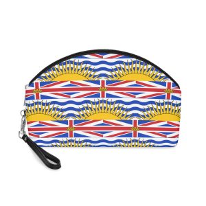 Flag of British Columbia Makeup Bag