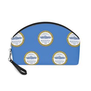 Flag of Boston Makeup Bag