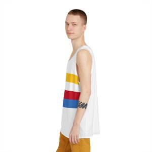 Comoros Flag Mens Tank Aop