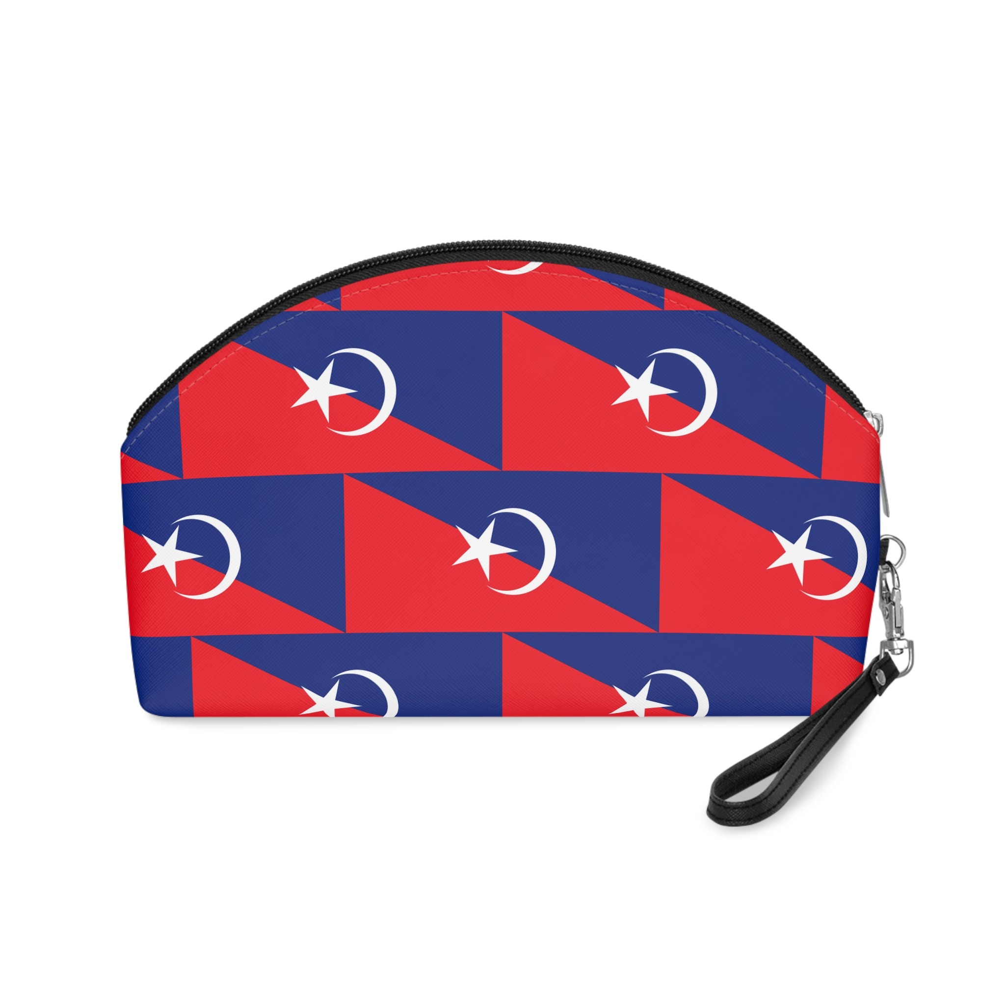 Flag of Johor Bahru Johor Makeup Bag - Image 2