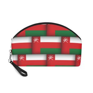 Oman Flag Makeup Bag