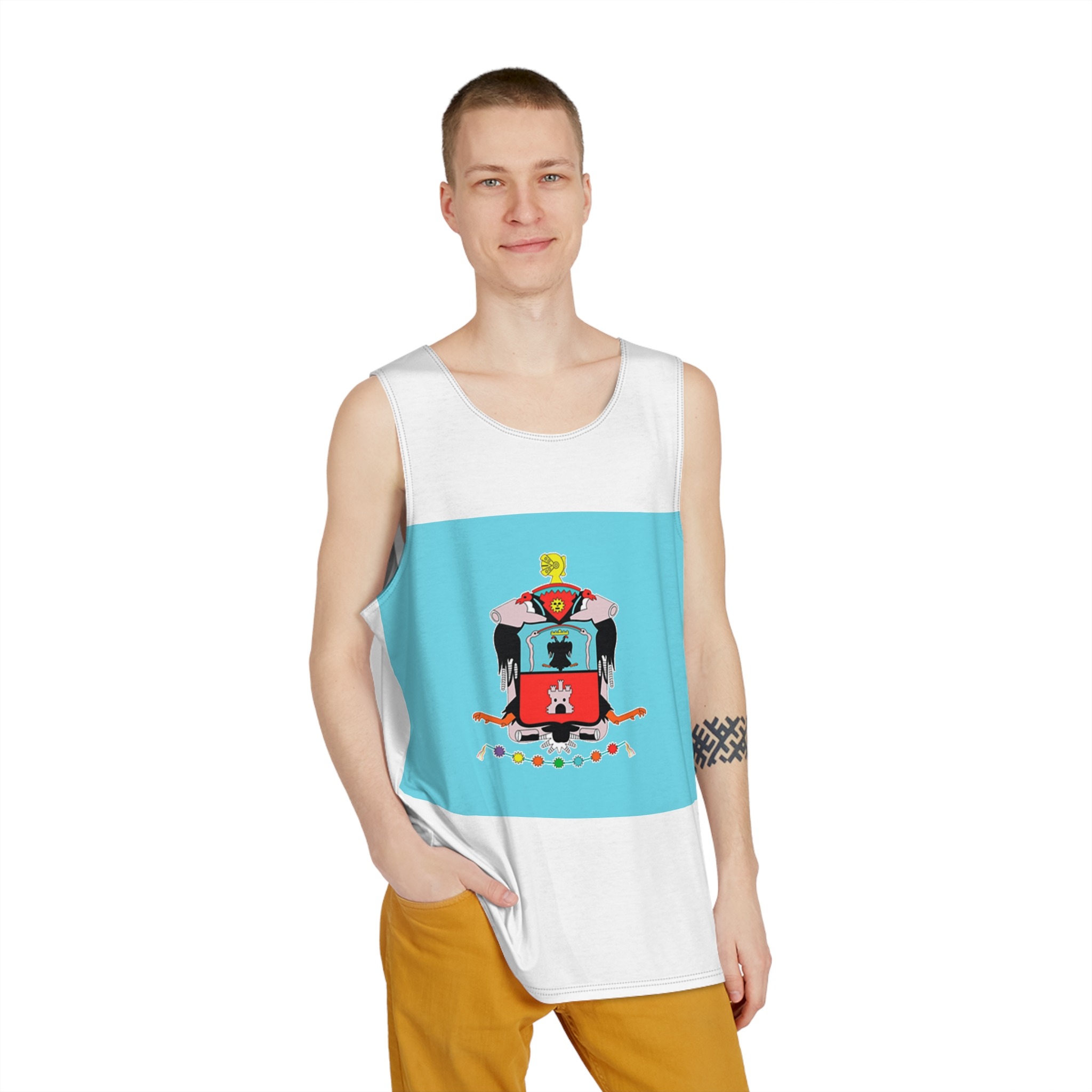 Bandera Canchis Mens Tank Aop - Image 3
