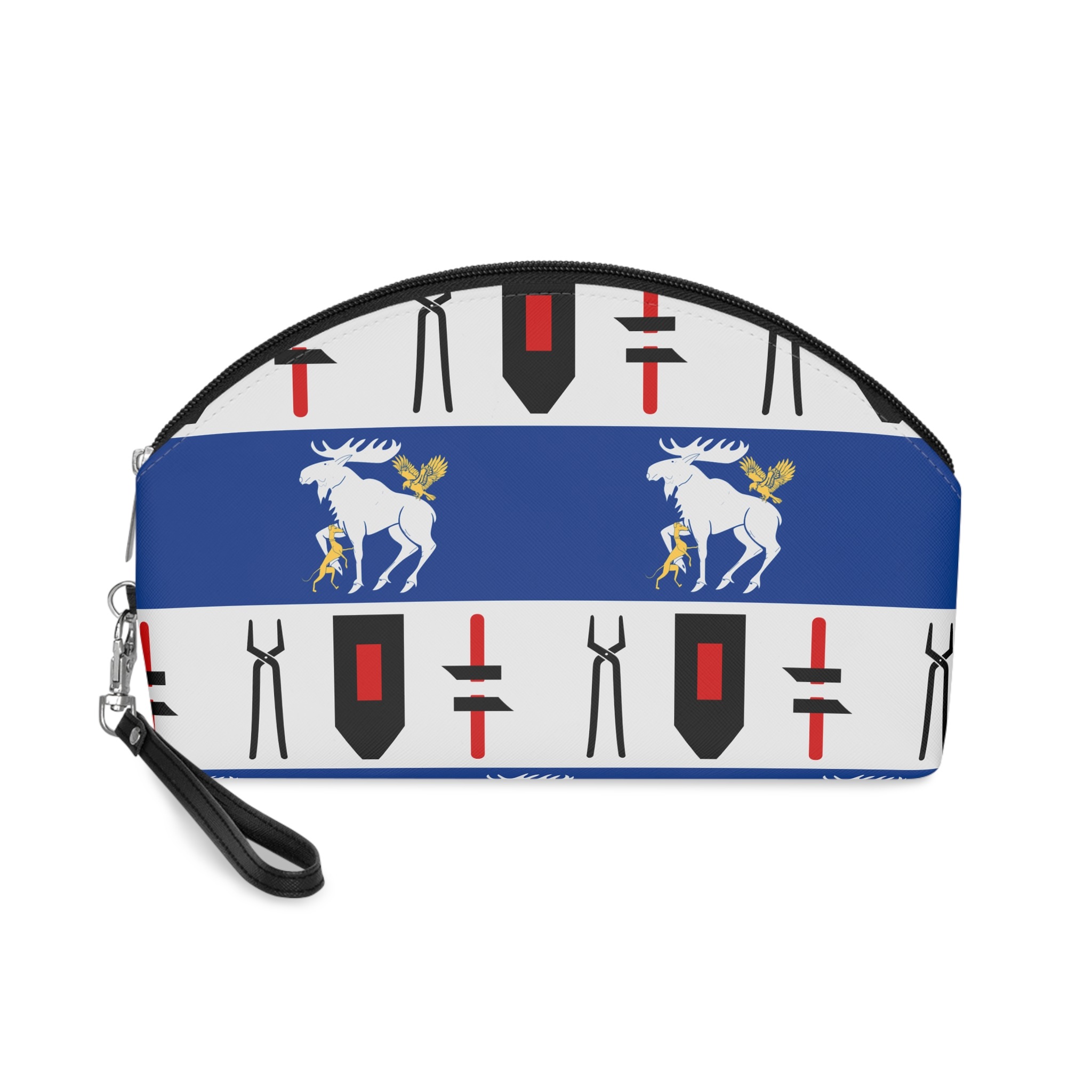 Jämtlands Län Vapenflagga Makeup Bag