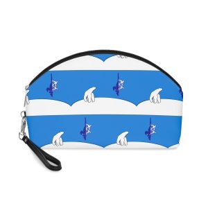 Francotenois Flag Frenchspeaking Community Banner Northwest Territories Red White Blue Symbol Herita Makeup Bag