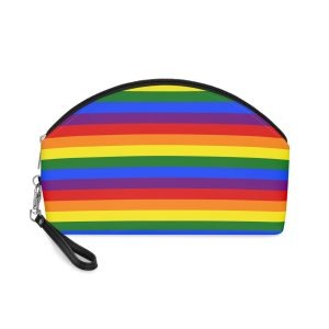 Gay Pride Flag Makeup Bag