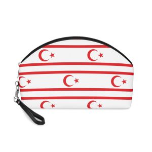 North Cyprus Flag Makeup Bag