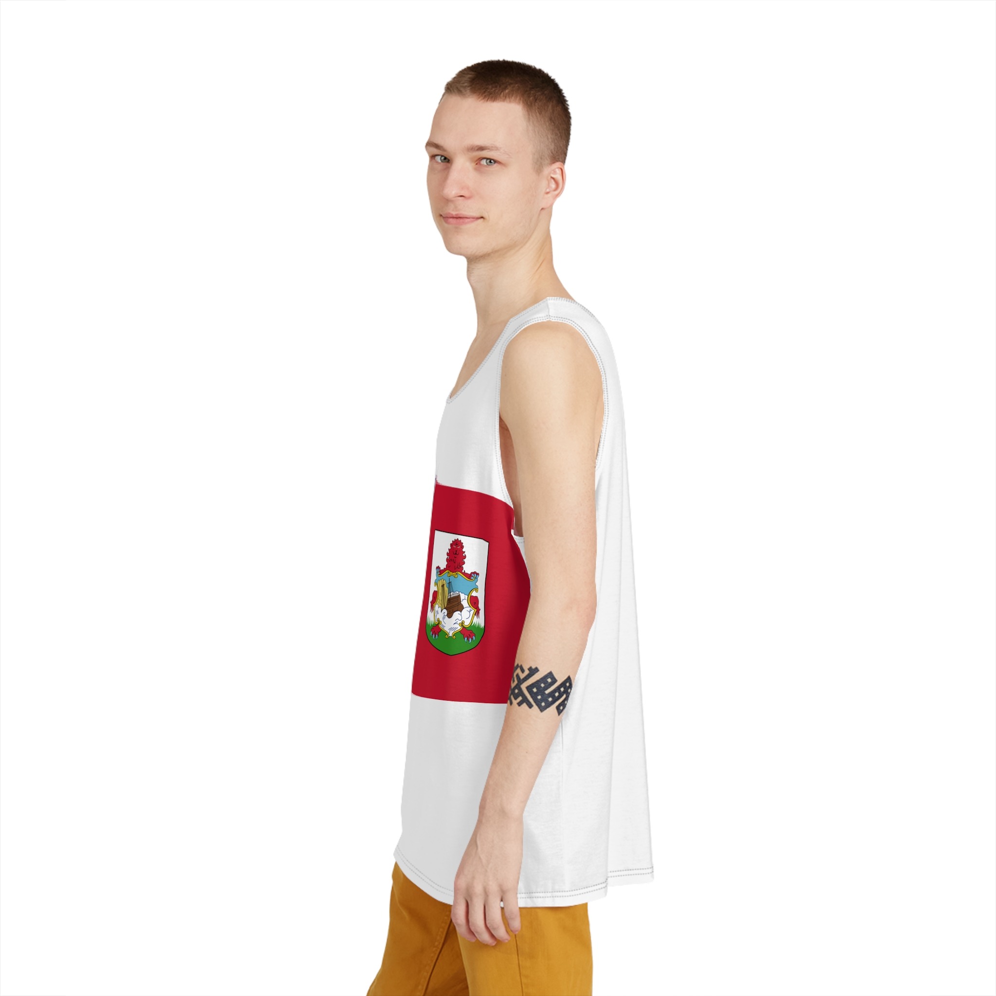 Flag of Bermuda Mens Tank Aop